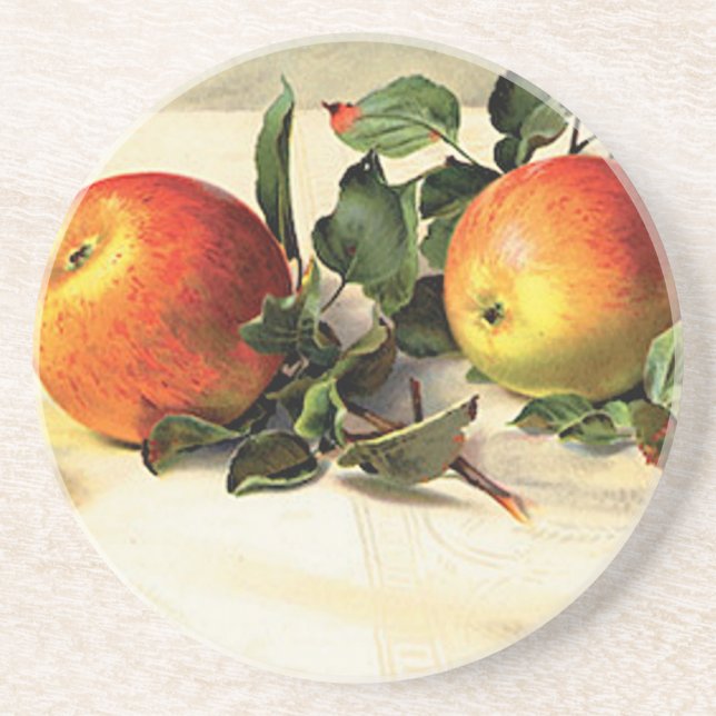 Luscious Apples Coaster (Front)