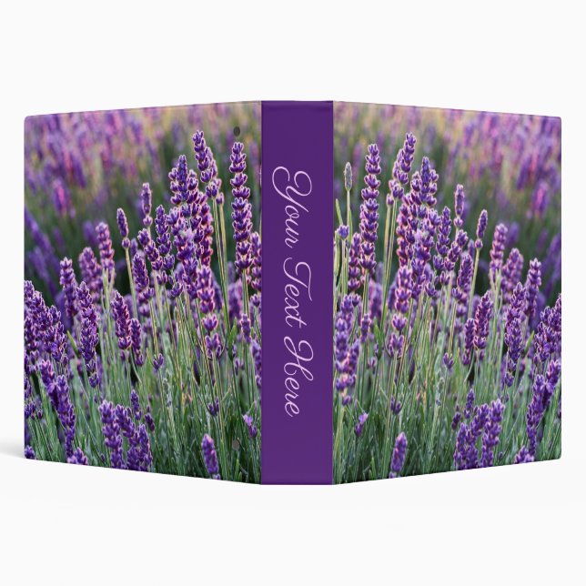 Luscious Lavender Personal Binder (Background)