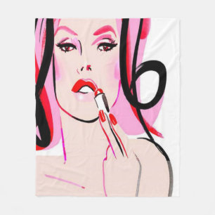 Luscious Lips Blanket