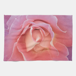 Luscious Pink Rose Kitchen Towel