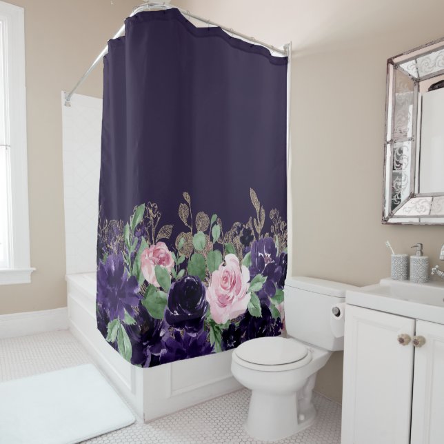 Lush Blossom | Purple and Pink Rose Floral Bouquet (In Situ)
