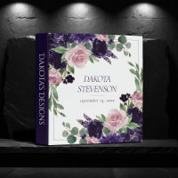 Lush Blossoms | Purple and Pink Floral Branding