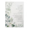 Lush Boho Botanical Greenery Eucalyptus Wedding