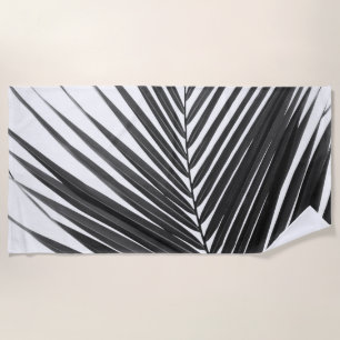 Lush Caribbean Palm #2 #tropical #palms #wall #art Beach Towel