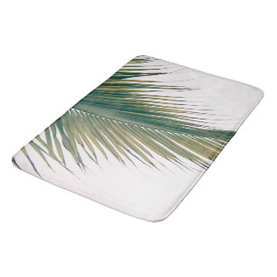 Lush Caribbean Palm 3 #palm#tropical  Bath Mat