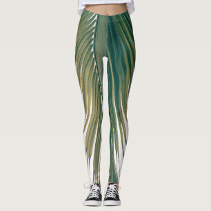 Lush Caribbean Palm 3 #palm#tropical  Leggings