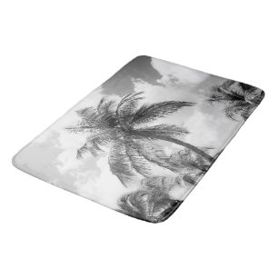 Lush Glam Palm Trees 1 Bath Mat