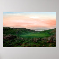 lush green Ballybunion links golf course