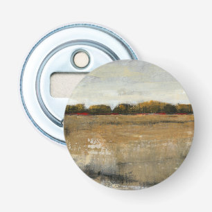 Lush Green Countryside Landscape Bottle Opener
