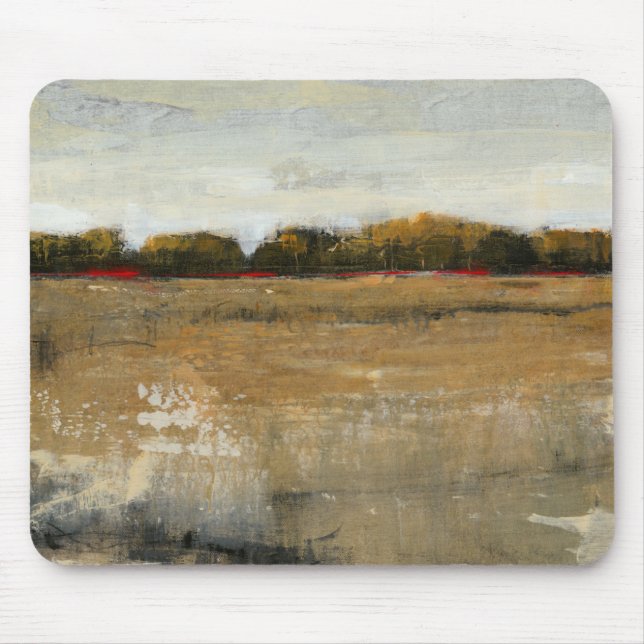 Lush Green Countryside Landscape Mouse Pad (Front)