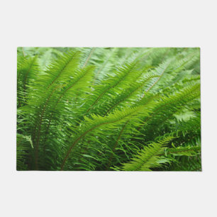Lush green ferns      doormat