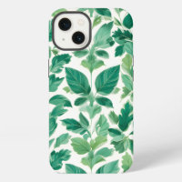 Lush Green Foliage Pattern