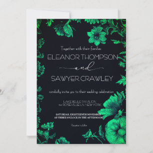 Lush Green Garden Wedding Invitation