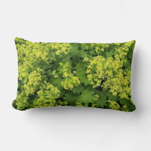 Lush Green Ivy Botanical Nature Throw Pillow