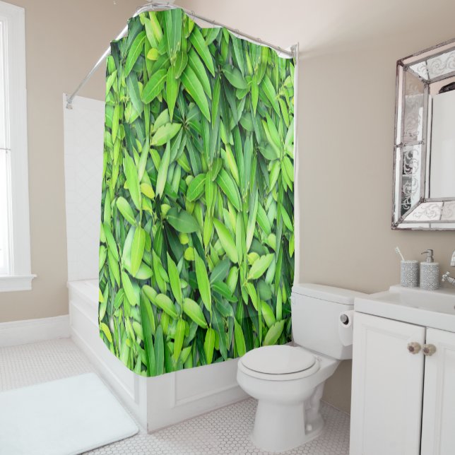 Lush Green Leaves Pattern – Nature Botanical  (In Situ)