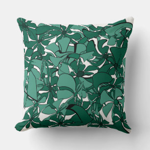 Lush Greenery: Nature-Inspired Throw Pillow