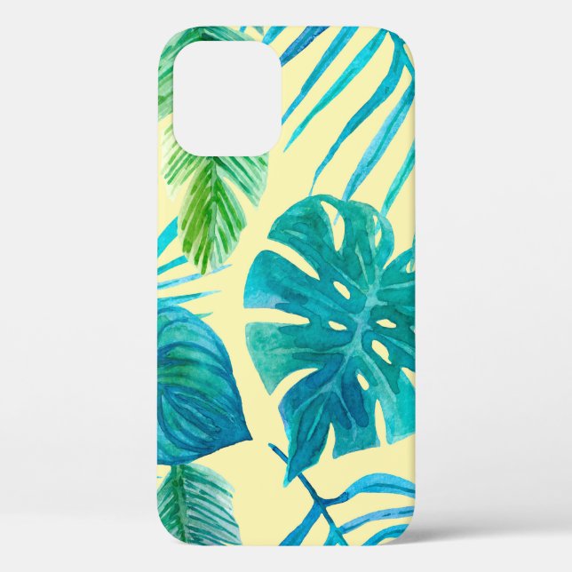 Lush greenery of tropical plants from jungle. Endl Case-Mate iPhone Case (Back)
