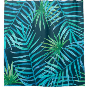 Lush greenery of tropical plants from jungle seaml