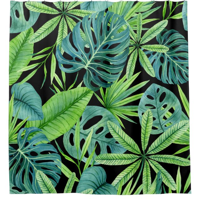 Lush Greenery: Tropical Plant Pattern (Front)