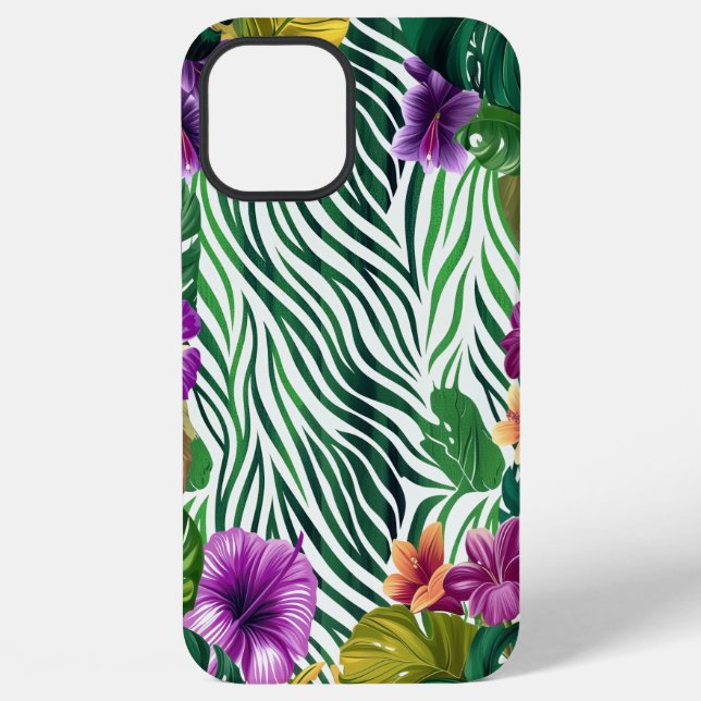 Lush Jungle Harmony iPhone Case (Back)