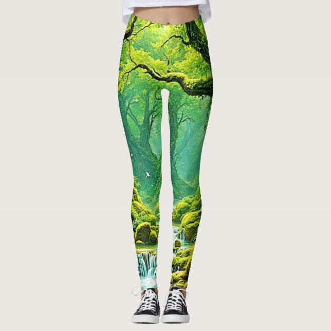 Lush Jungle Waterfall Bliss Leggings