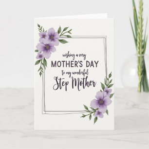 Lush Lavender Mothers Day Card