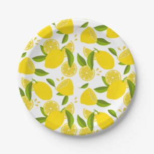 Lush Lemon Party Plate