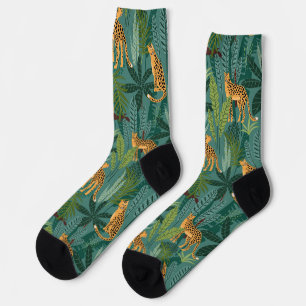 Lush Leopard Jungle Socks
