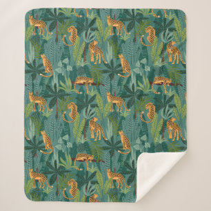 Lush Leopard Sherpa Blanket