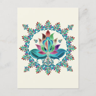 Lush Lotus Postcard