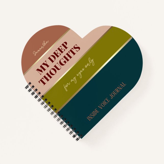 Lush Teal Green Pink Elegant Pocket Notebook (Front)