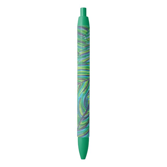 Lush Tropical Nights Black Ink Pen (Front Vertical)