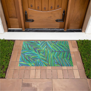 Lush Tropical Nights  Doormat