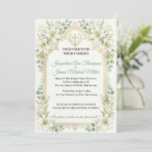 Lush White Lilies Wedding