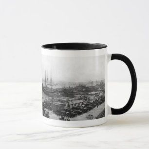 Lusitania Arrives Mug