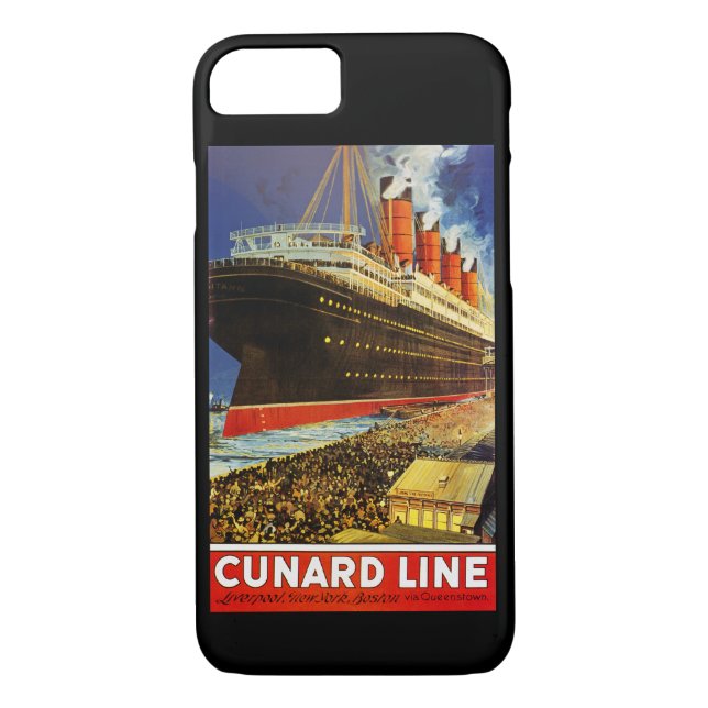 Lusitania Departing Case-Mate iPhone Case (Back)