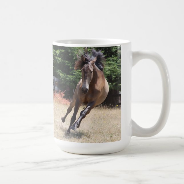 Lusitano Horse at Liberty Coffee Mug (Right)
