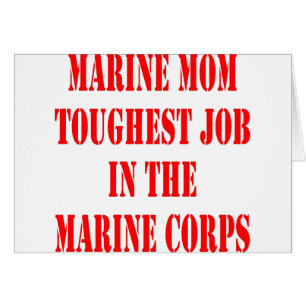 L'USMC MOM Travail le plus dur dans le Corps des M