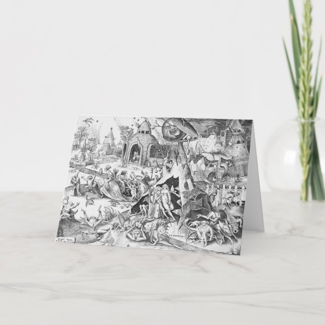 Lust (Luxuria), The Seven Deadly Sins Card (Front)