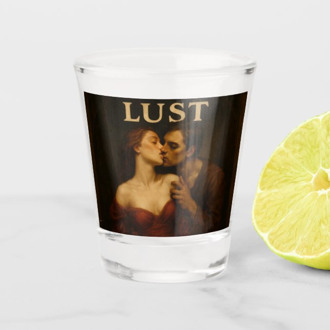 Lust Shot Glass (Front)