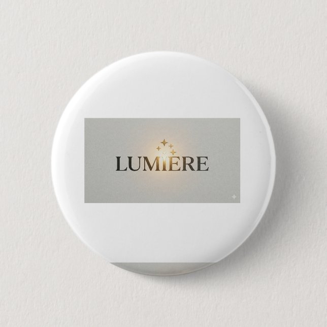 Luster 2 Inch Round Button (Front)