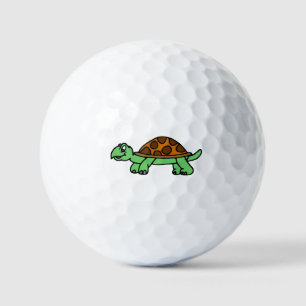 Lustiege Schildkröte  Golf Balls