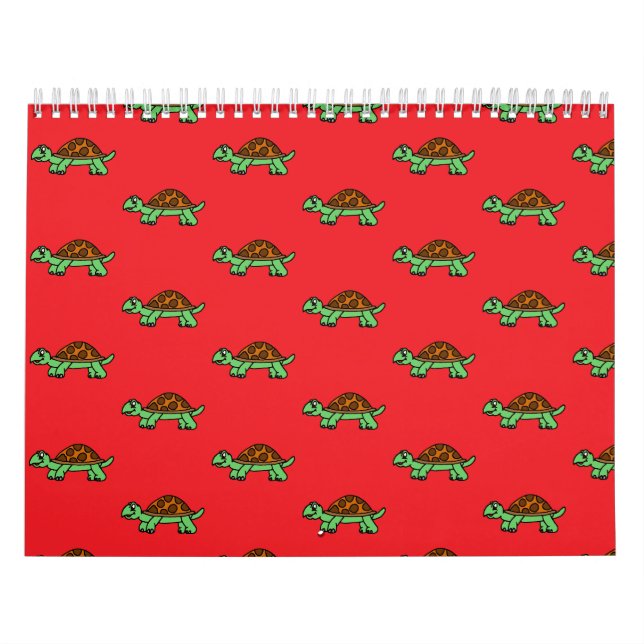 Lustiege turtle calendar (Cover)