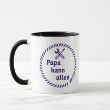 Lustige Tasse für Papa - "Papa kann alles"