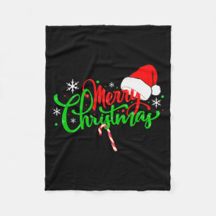 Lustiges Weihnachts Geschenke Merry Christmas Funn Fleece Blanket