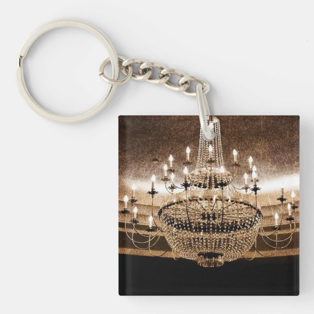 Lustre en cristal Dazzle Glitz Porte - clé Glam (Devant)