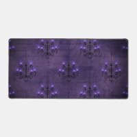 Lustre violet, noir gothique vintage