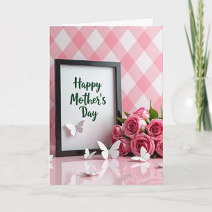 Lustrous Happy Mothers Day Card