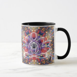 Lustrous Zen Lotus Mug