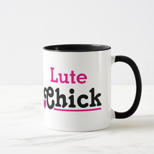 Lute Chick Mug (Right)